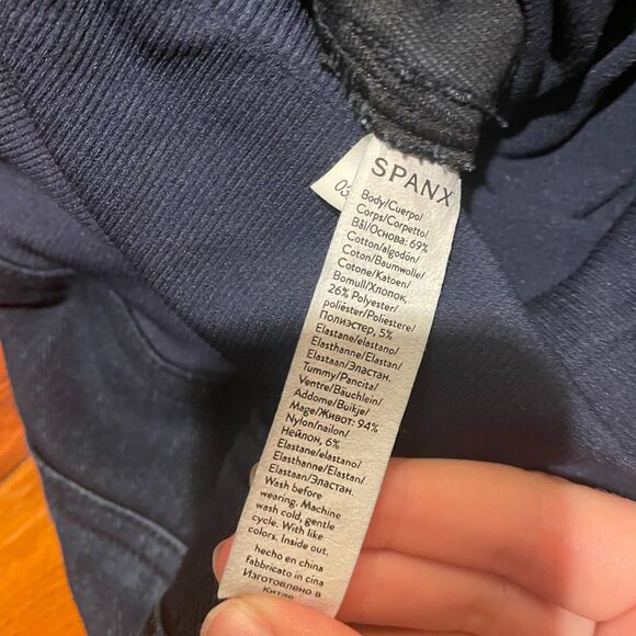 Spanx Maternity Mama Jeans-ish Jeans XL Dark Wash Skinny - Picture 6 of 10